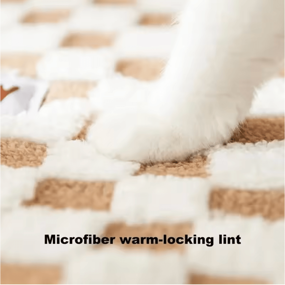 Indoor Plush Cat Bed - Whisker's Wardrobe